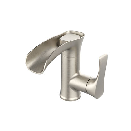 Best Single Hole Waterfall Spout Bathroom Basin Sink Faucet