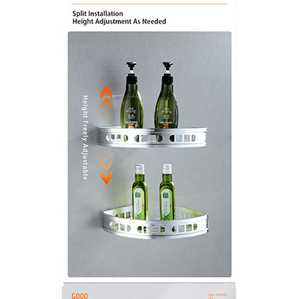 Bathroom Corner Shelf Shampoo Holder