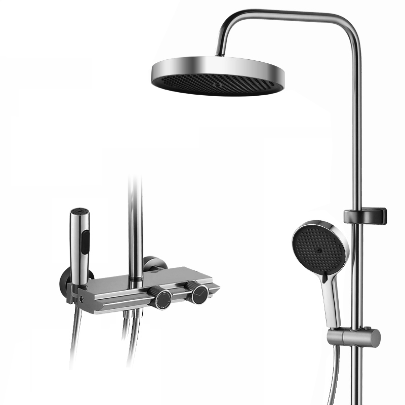 4 functions Piano Key Intelligent shower set