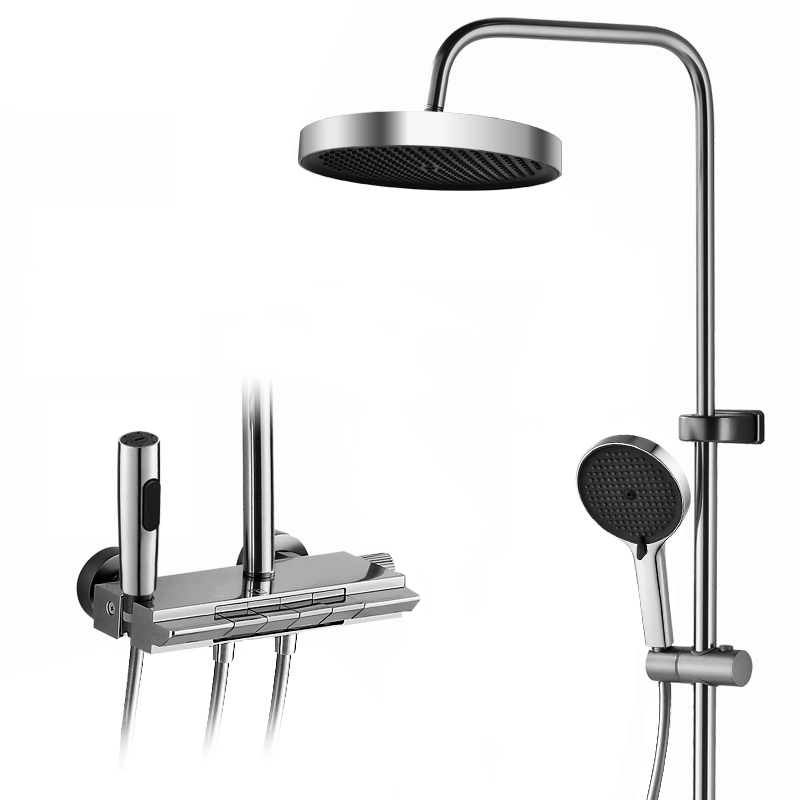 4 functions Piano Key Intelligent shower set